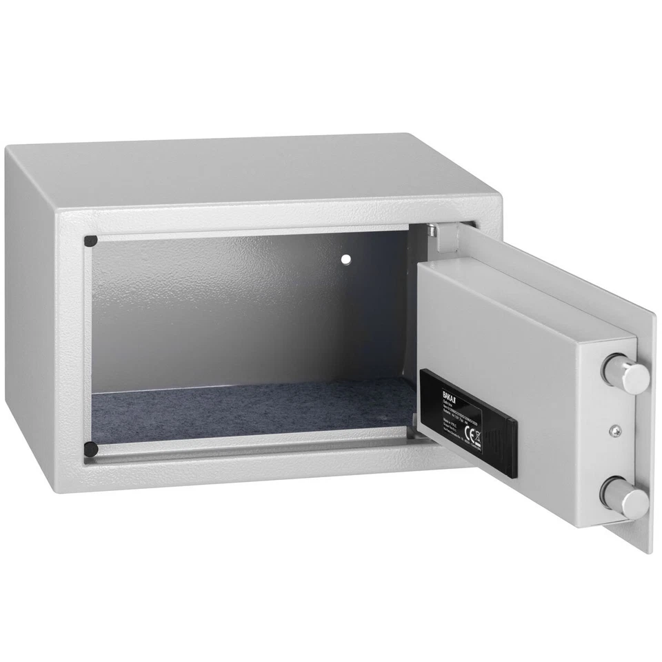 Cassaforte Digitale a Muro Cassetta Sicurezza Elettronica 31x20x20cm Casa Hotel - Immagine 2 di 4