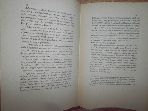 Della TIPOGRAFIA VERONESE Saggio Storico-Letterario. Giulari, Carlo 1871 - Foto 6 di 6