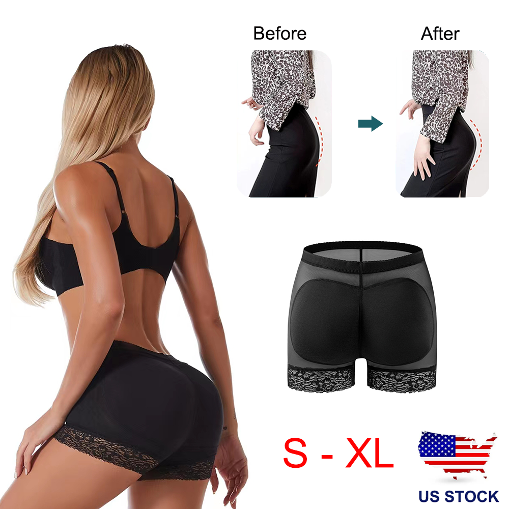 Donne Imbottite Push Up Panties Butt Lifter Shaper Fake Ass Glutei Hip Pads Controllo Invisibile Mutandine Slip Biancheria Intima Lingerie - Foto 11