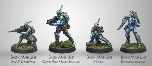 Paquete Corvus Belli Infinity PanO PanOceania Pan O Bagh Mari Fuera de existencia pintado - Imagen 2 de 5