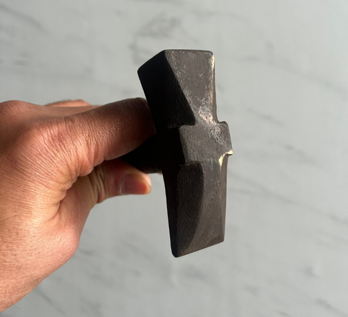 Pequeña herramienta de martillo de madera de colección - Imagen 7 de 14