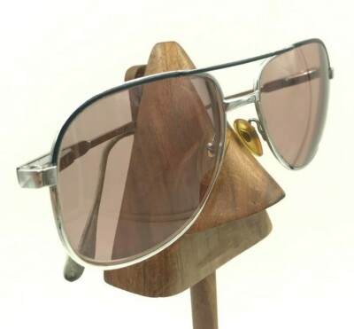 Vintage Lamy L103 Blue Silver Metal Pilot Sunglasses France  display picture 2