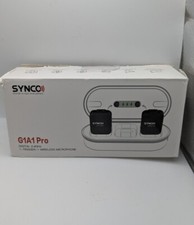 Wireless Lavalier Microphone SYNCO G1 A1 Pro with Charging Case for Camera Vlog