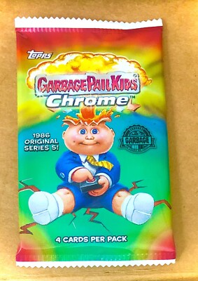 2022 Topps Garbage Pail Kids Chrome Series 5 Pack