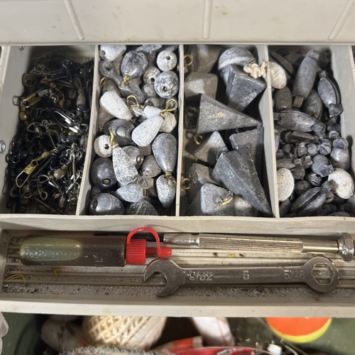 Plano 6300 Tackle Box Full Of Lures, Hooks, Gear - Picture 10 of 15