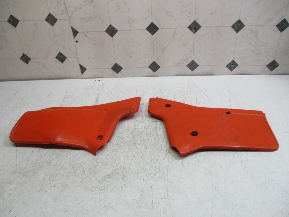 Honda xr250r xr 250 r 1984 84 Cubierta de caja de aire cubierta lateral izquierdo derecho Foto 4 de 4