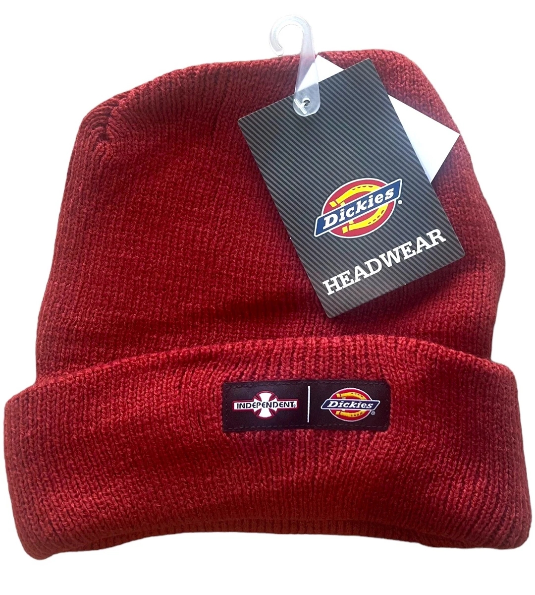 Red outlet dickies beanie