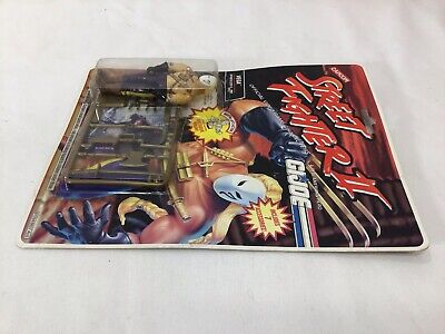 1993 GI Joe Street Fighter II Vega by Capcom sealed and carded