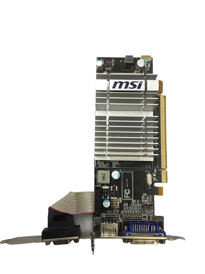 MSI ATI RADEON R5450 1GB DDR3 PCI VIDEO CARD / M1-3 R5450-MD1GD3H/LP - Image 2 of 4