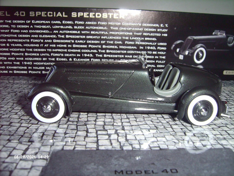 Miniature Ford Model 40 Special Speedster Minichamps 1/43, Occasion