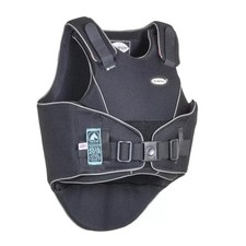 Champion Flexair  Body Protector, Childs Size Small- Reg Back Black/Gunmetal
