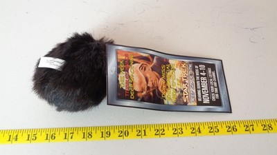 Star Trek DS9 Promotional Tribble Black w/ tag Excellent clean 1996 Idea Factory