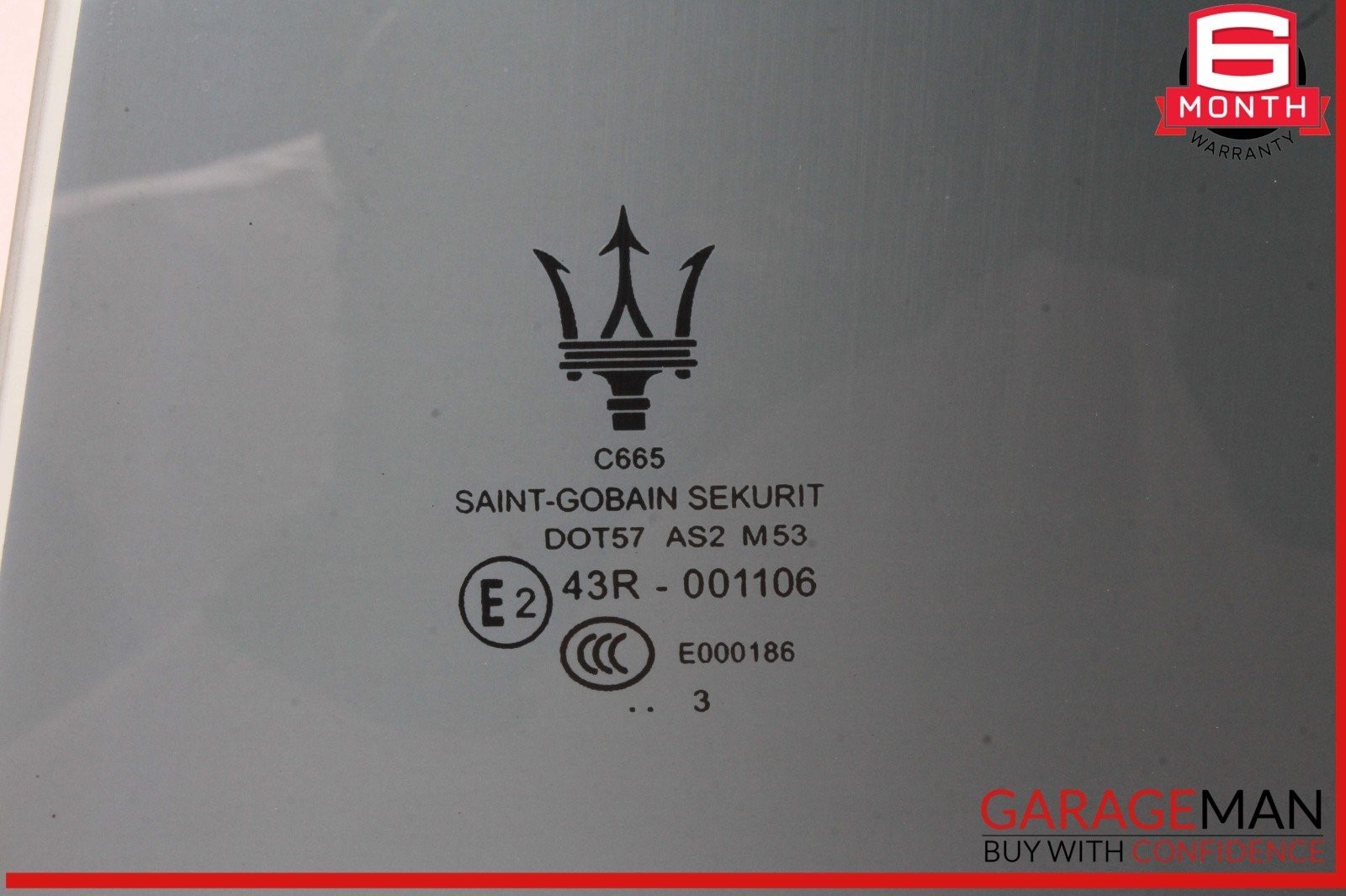 Maserati Ghibli 2014-2022 Rear Left Door glasses Set
