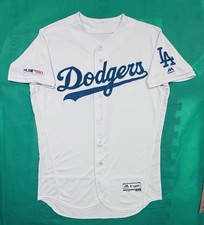Authentic 2019 LOS ANGELES DODGERS MLB 150th Anniv Patch Majestic Jersey 44