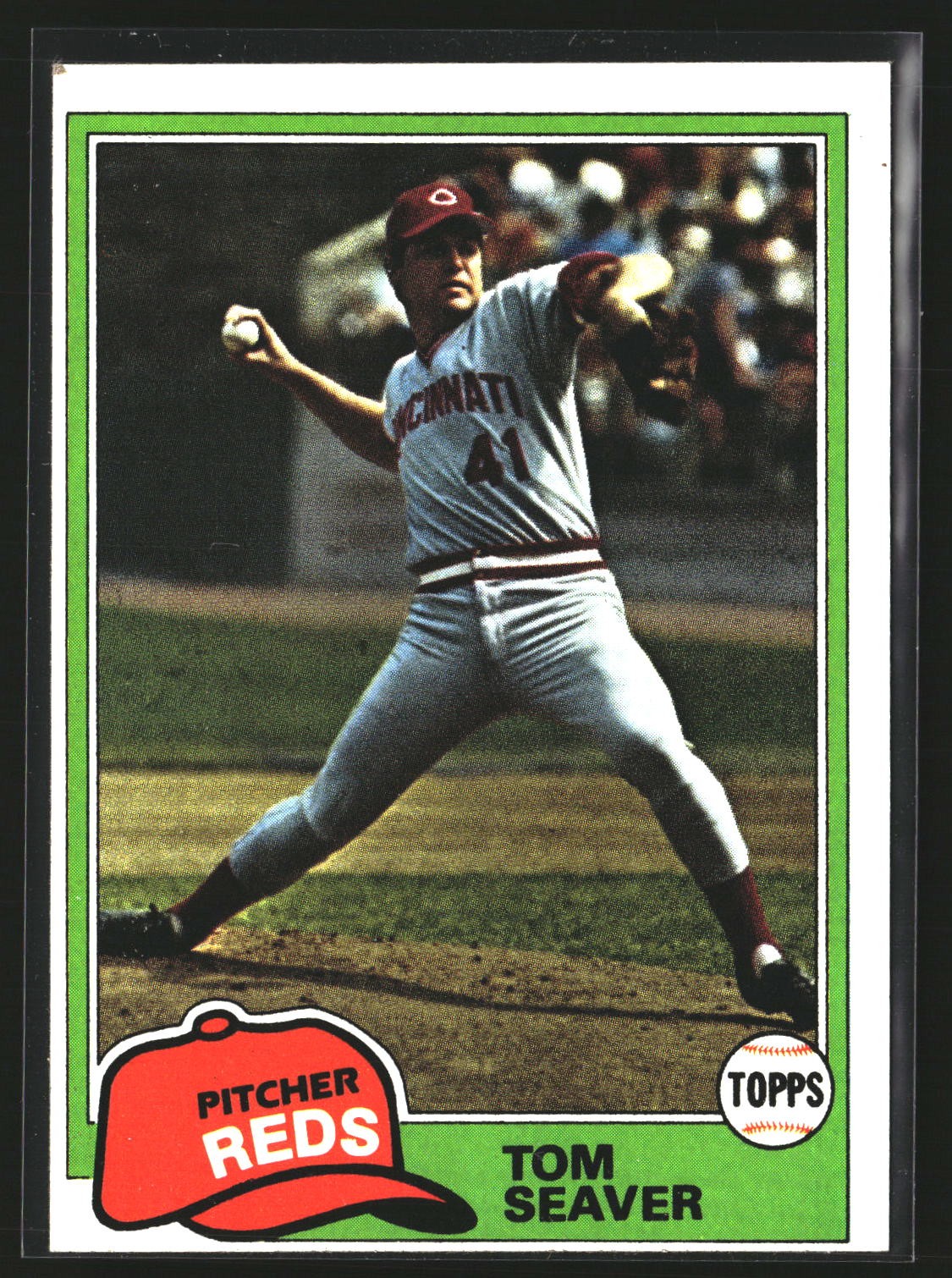 Tom Seaver #220 Baseball Cards 1981 Topps trading card — raw and PSA graded price guide