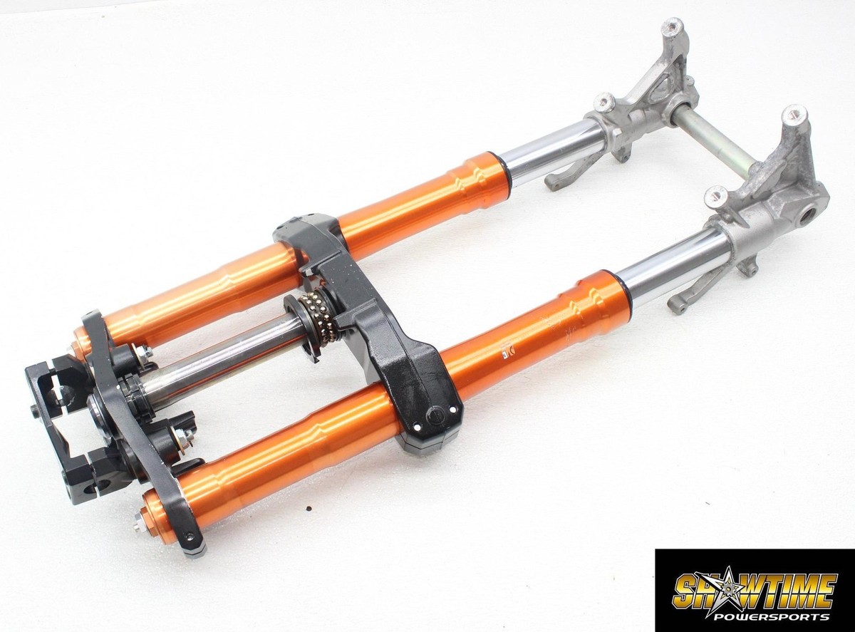 07-09 KAWASAKI Z1000 ZR1000 FRONT FORKS SUSPENSION TRIPLE TREE