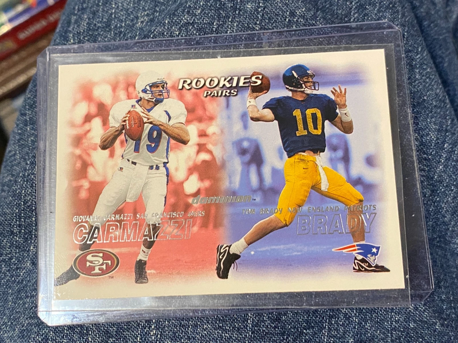 その他 NFL tom brady dominion rookiecard!!!!!! 2000 Skybox Dominion football set - 245 cards including Tom