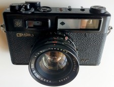 Yashica Electro 35 GT 35mm Rangefinder Film Camera 45mm f1.7 Lens Case JAPAN