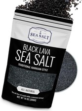 Bla Lava Hawaiian Sea Salt Infused with Activated Charcoal  
