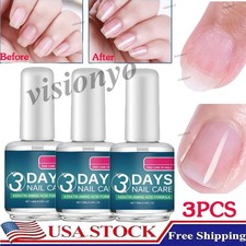 3PACK 3 Days Nail Care - Keratin Amino Acid Formula Superior Nail Nourish HOT