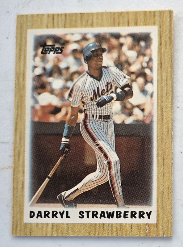 4c  New York Mets DARRYL STRAWBERRY LOT 1987Tm, 1988S, 1988D, 1992 Fleer Ultra