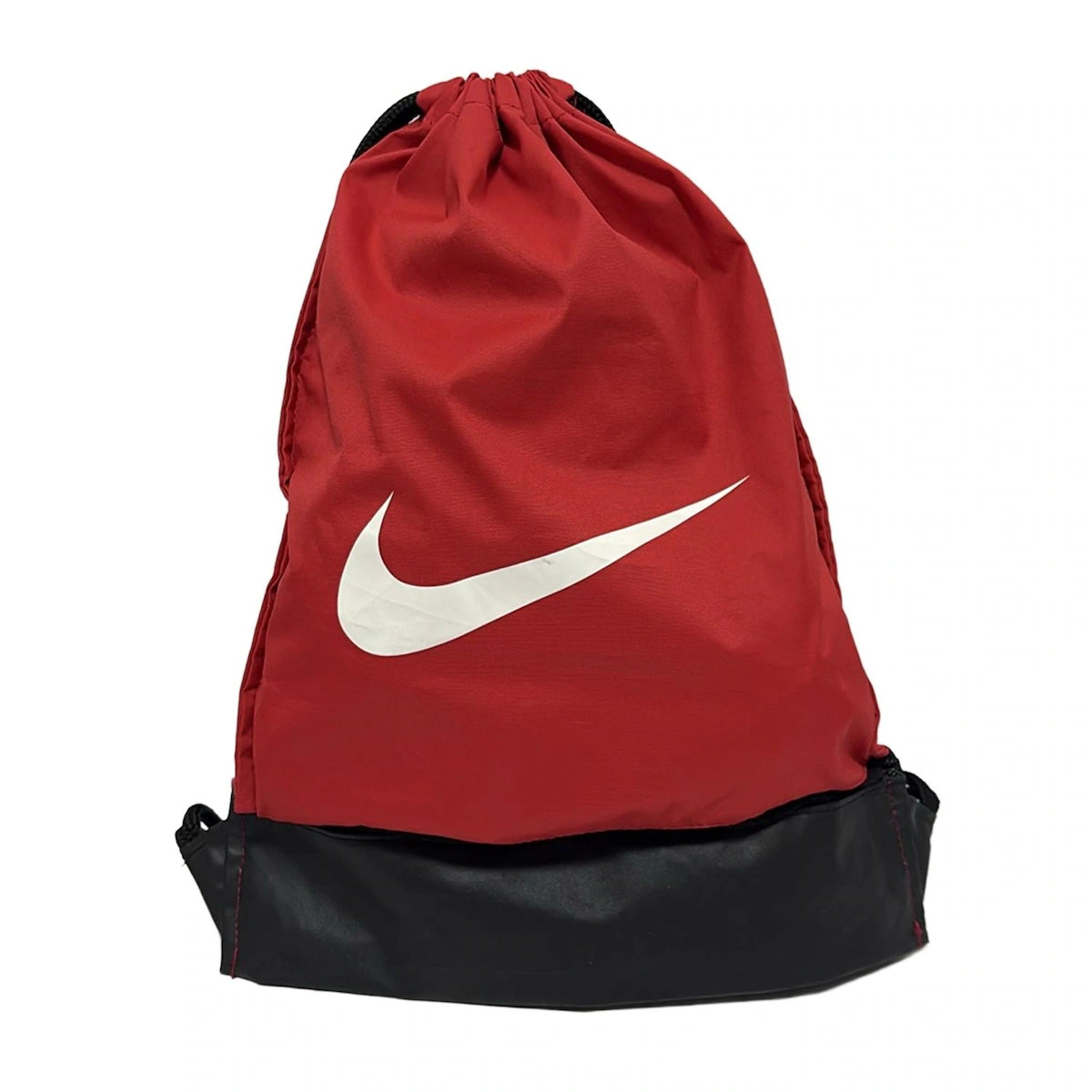 Auth NIKE - Red Black Polyester Backpack - image 1