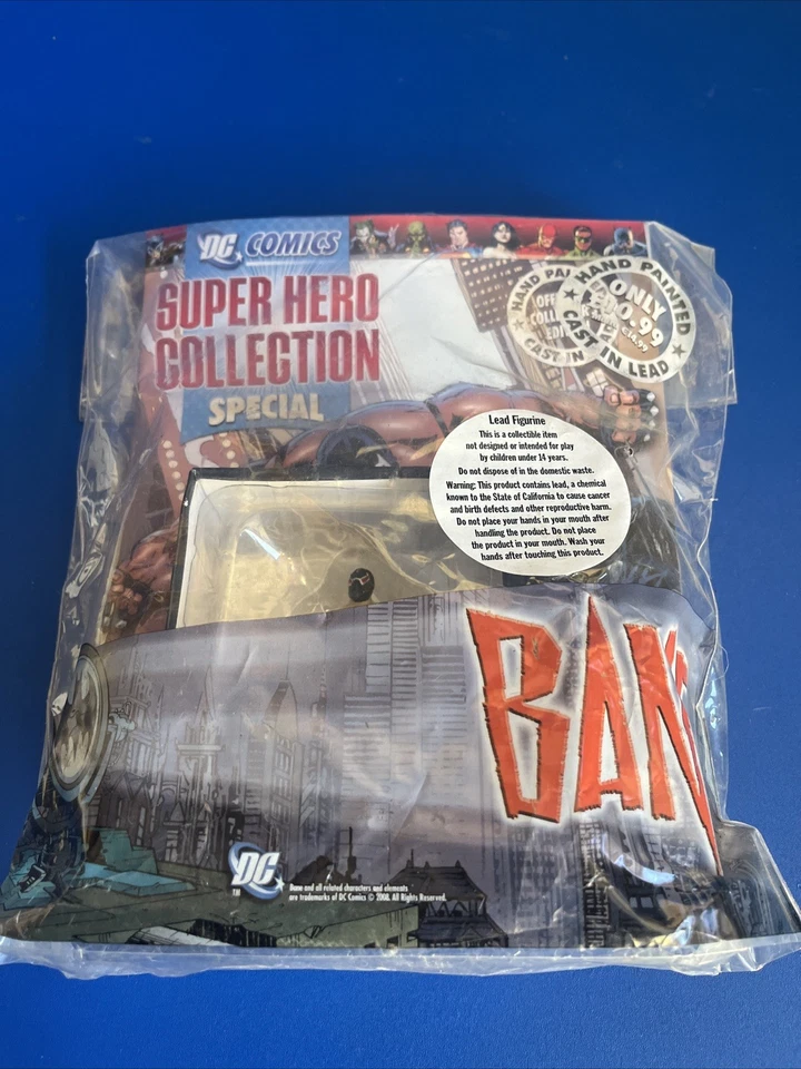 Figura BANE Colección Revista Superhéroes DC Comics Nueva Envío Rápido Foto 2 de 4