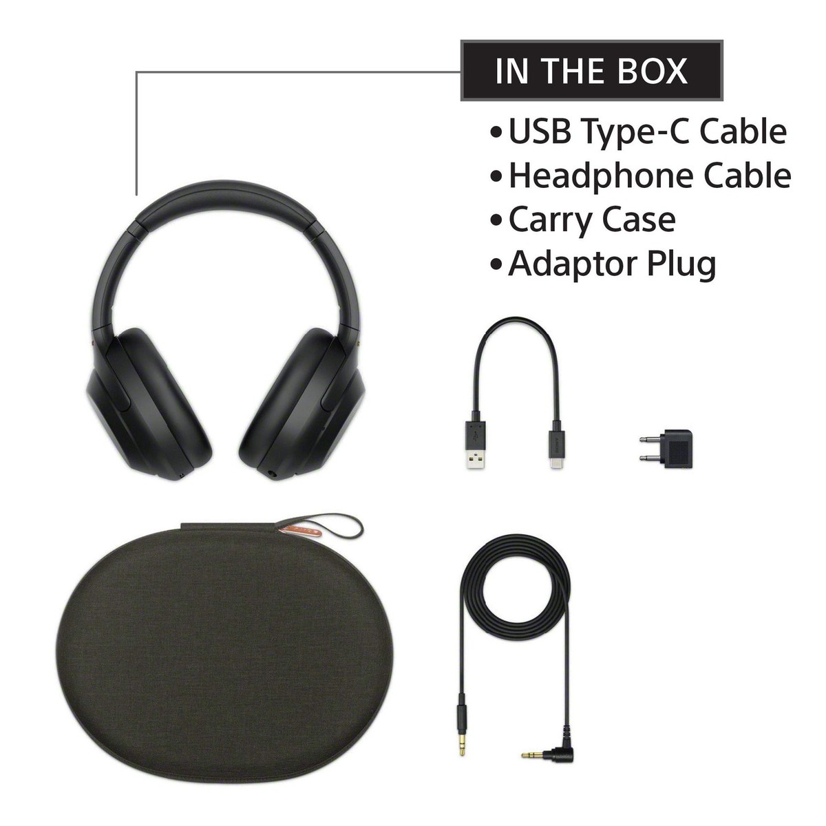 Sony - WH-1000XM4 Wireless Noise-Cancelling Over-the-Ear