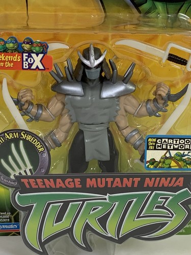 Trituradora de brazo múltiple Playmates Teenage Mutant Ninja Turtles 2004 - TMNT - sellada - Imagen 2 de 8