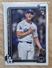 Topps 2025 Series 2 Ben Casparius Rookie #384 Los Angeles Dodgers Baseball Card