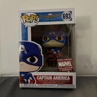 Funko Pop! #693 Captain America Marvel Collector Corps Spider-Man Homecoming