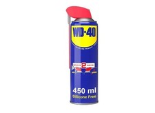 WD-40 Multi-Use Smart Straw 450ml Spray Aerosol Can Clean Rust Lubricant, blue 16.47 per litre