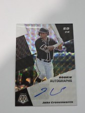 Jake Cronenworth 2021 Panini Mosaic RC Auto #RAM-CR Padres Rookie
