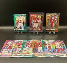 Kansas City Chiefs 2024 Prizm Football Card Lot-All Color-Red Sparkle-Worthy RC