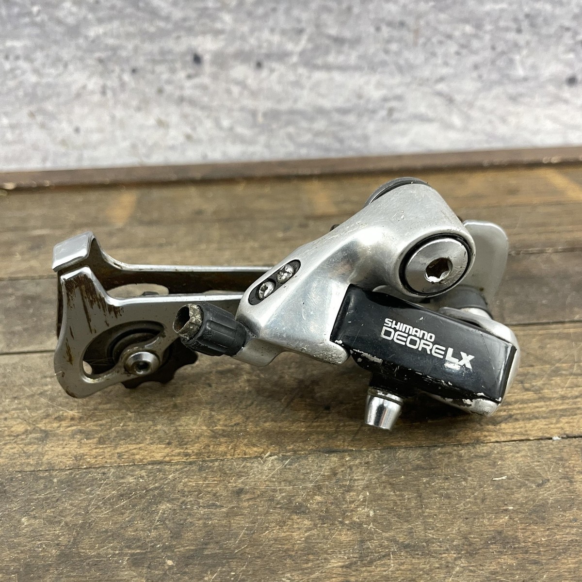 Vintage Shimano Deore LX RD-M550 Rear Derailleur MTB 7-Speed Made in Japan