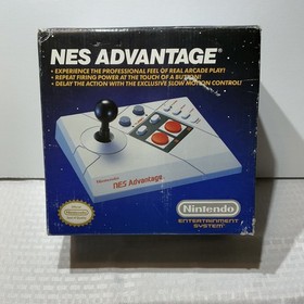 Nintendo Entertainment System with Donkey Kong 3 and NES Advantage Joy Stick