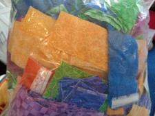 Quilting Fabric Strips Various Colors/Prints Crafts