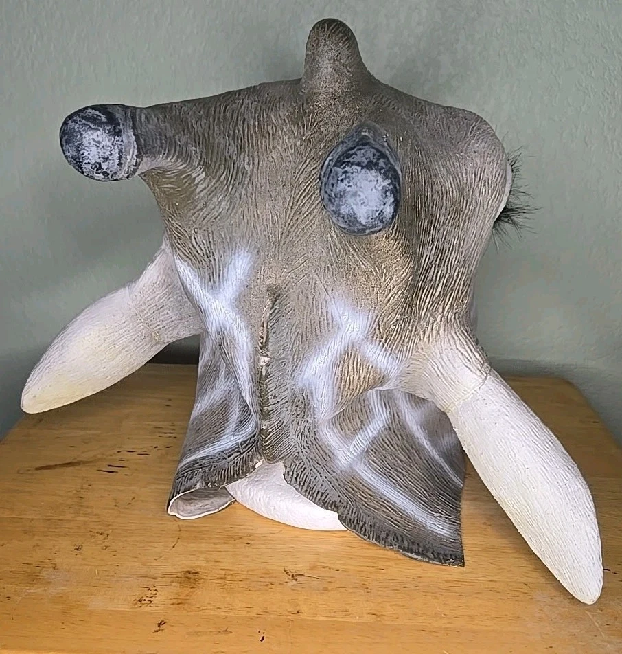 Giraffe Mask Jungle Safari Animal Fancy Dress Halloween Adult Costume Accessory - Image 3 of 4