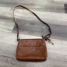 Fossil Leather Crossbody Fiona Bag Small Brow...