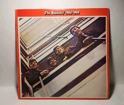 The BEATLES 1962-1966 Apple 2 Vinyl Lp Set VG/VG r281