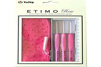 Etimo Rose Häkelnadel Set Mit Komfortgriff (3 Stk) TER-15