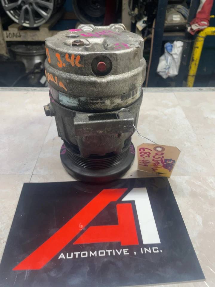 00-03 MONTE CARLO 97-03 GRAND PRIX 96-02 REGAL A/C COMPRESSOR 3.4L 3.1L OEM - Image 4 of 4