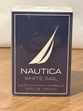 NAUTICA WHITE SAIL  Eau De Toilette Spray 3.4oz 100ml RARE - NIB. Discontinued.