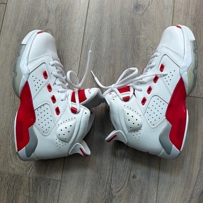 Nike Air Jordan - 6-17-23 - White/Varsity Red - men's size 9 - EXCELLENT COND.