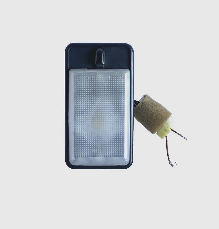 1995-2004 Nissan Pickup Frontier Rear Dome Light Lamp Assembly Black OEM Tested - Image 3 of 4