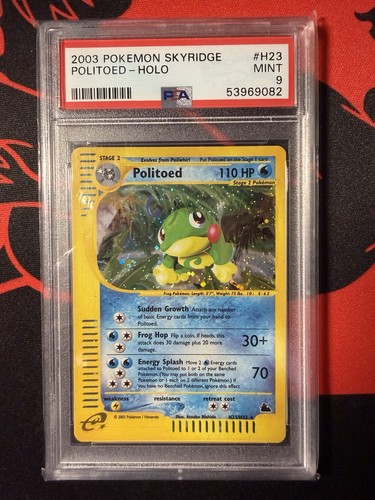 Politoed graded PSA 9 for sale on eBay
