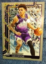 2025-26 Topps Holiday Basketball - Keyonte George #H103 Silver Glitter Parallel