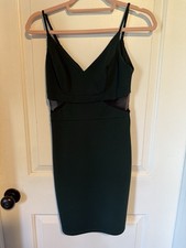 Green Cut Out Dress