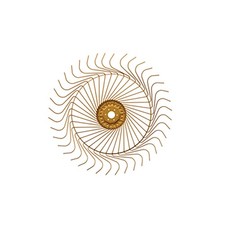 New Aftermarket Replacement Rake Wheel Fits H90V10, H90V12, H90V8, MKE12, MKE14