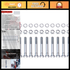 10 Pcs Shear Bolts 5/16 x 2-1/2 Heavy Duty Re...